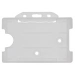 Badgeholder horizontal (open)