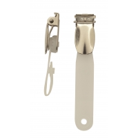 Brace clip with nylon strap