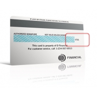Met de Datacard FP65i plastDatacard FP65i kaartprinter: indent print