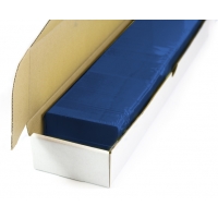 Blank plastic cards (dark blue)