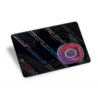 Datacard DuraGard Laminate, 0.6 mil, "Genuine Authentic", Full Card, High Resolution Image with Security Features