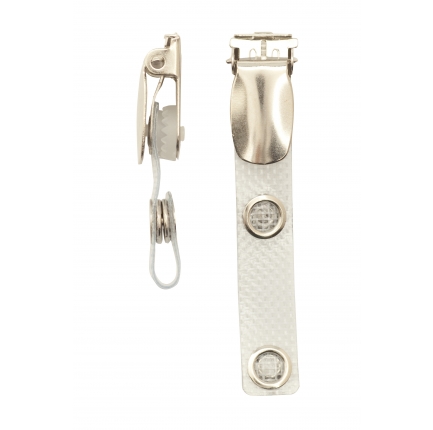 Brace clip with vinyl strap
