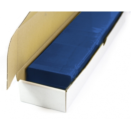 Blank plastic cards (dark blue)