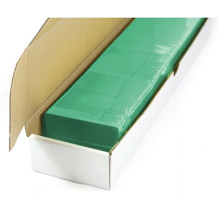 Des cartes blanco en plastique (vert)