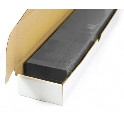 Blank plastic cards (matt black)