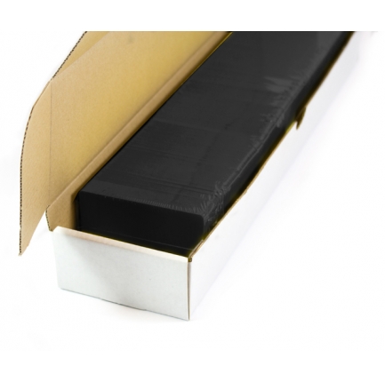 Blank plastic cards (black)